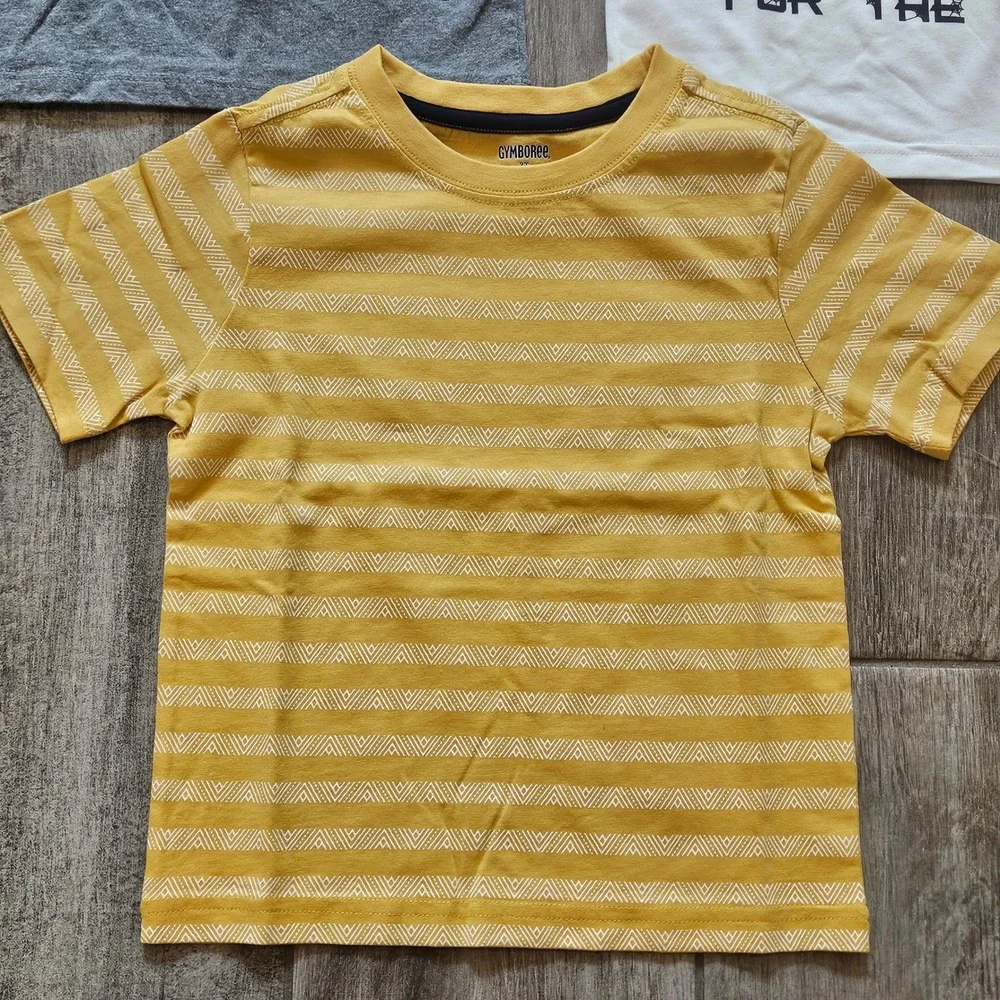 Gymboree Peanuts T-Shirt Lot of 3 Kids 3T Halloween Snoopy Fall Marvel Spiderman